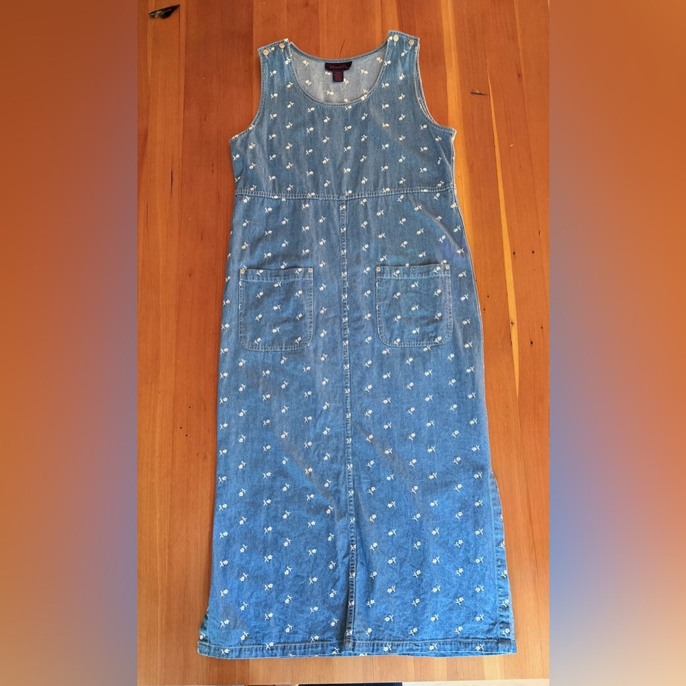 Vintage denim dress